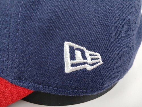 Cleveland Indians Guardians Chief Yahoo Logo New Era Fits Men's Blue Red Adj MLB - Picture 3 of 19