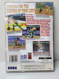 SEGA Fighting Vipers Sega Saturn 1996 w/ Case & Manual NTSC-U/C T-Teen vtg