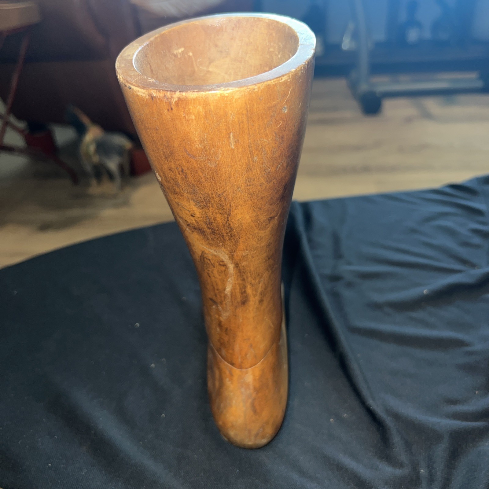 Antique Solid Wood Shoe/Boot  Form - image 3
