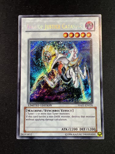 Ally of Justice Catastor HA01-EN026 YuGiOh Hidden Arsenal card