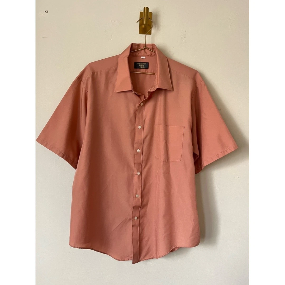 Van Heusen Silk Casual Button-Down Shirts for Men for sale | eBay