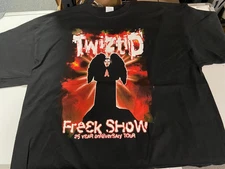 NEW TWIZTID FREEK SHOW DOUBLE SIDED 3XL T-SHIRT TOUR LEG 2