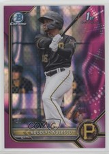 2022 Bowman Chrome Prospects Fuchsia Lava Refractor 150/199 Rodolfo Nolasco 4k8