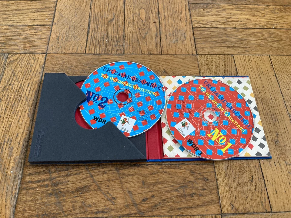 Uri Caine Ensemble: The Goldberg Variations (2 CD Set, 2000) Bach Winter Foto 2 de 3