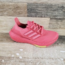 Adidas UltraBoost 21 Womens Shoes Sz 5.5 Running Athletic Hazy Rose Sneakers