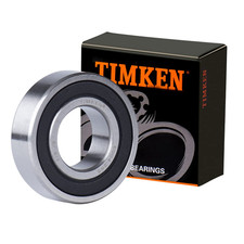 2PACK 6004-2RS Double Rubber Seal Bearings 20X42X12Mm Pre-Lubricated Deep Groove