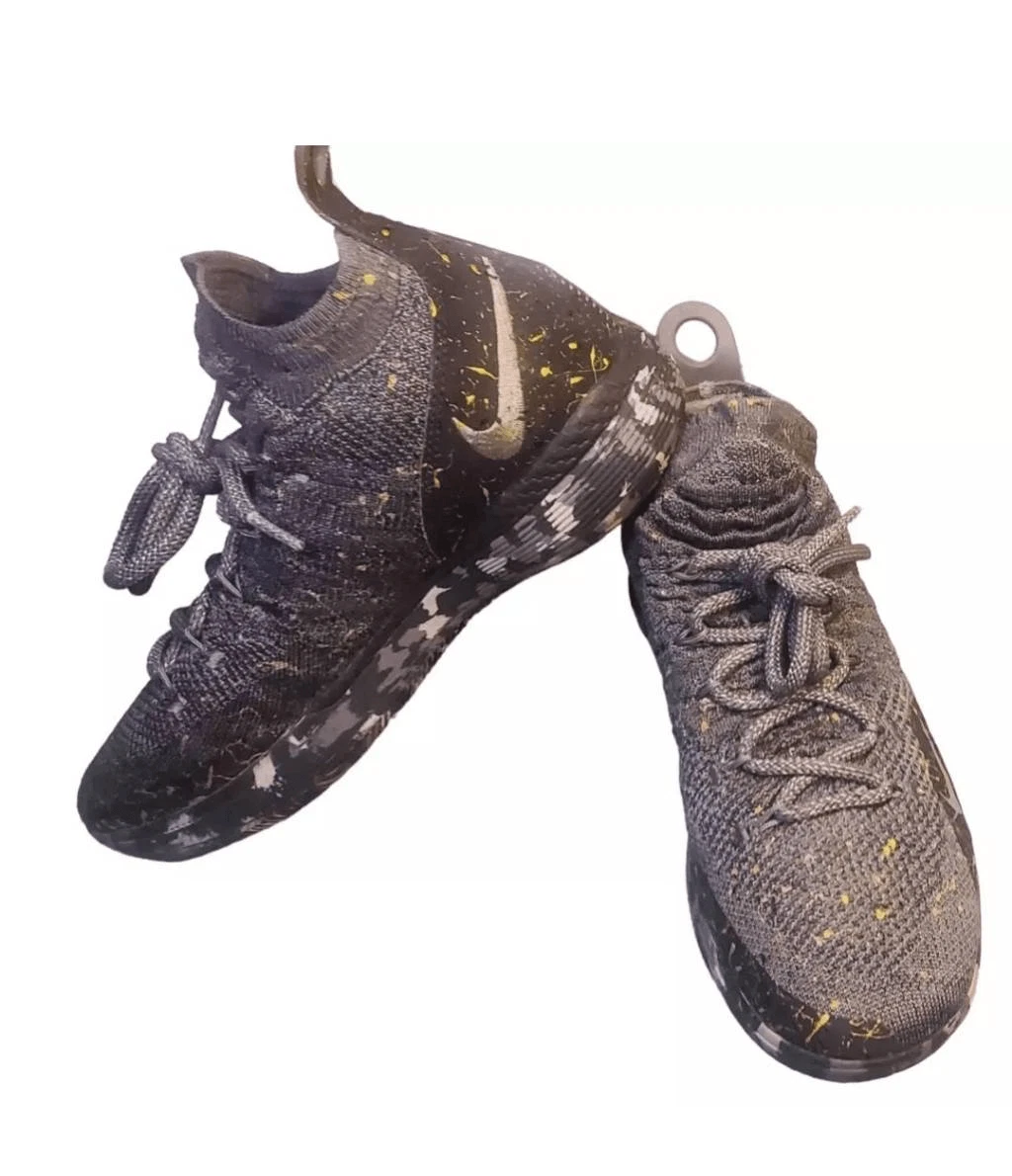 Nike Zoom KD 11 Gold Splatter for Sale | Authenticity Guaranteed