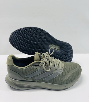 Adidas RunFalcon 5 Running Shoes Olive Men s Size 10.5