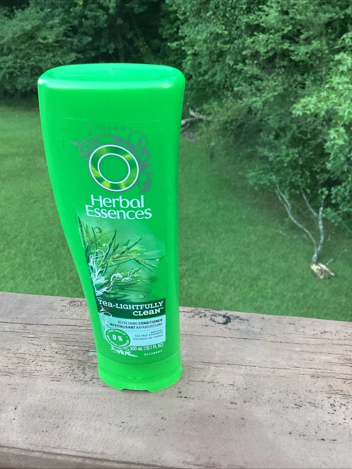 HERBAL ESSENCES CLAIROL TEA LIGHTFULLY CLEAN REFRESHING CONDITIONER 10.1 oz HTF - Image 4 of 4