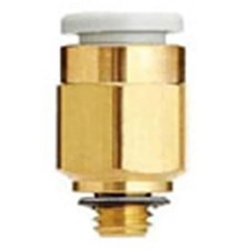 2 pc SMC CORPORATION KQ2H04-M5N Tubing Fitting,Half Union,4mm Tube,Screw Conn.