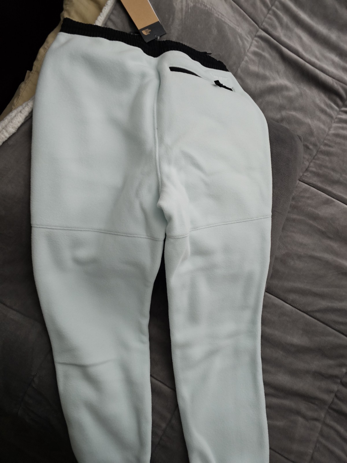 The North Face Women's Denali Pants Skylight Blue/Black Size Medium NWT thumbnail 6