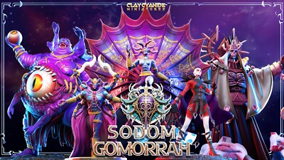 Sodom and Gomorrah by Clay Cyanide | D&D | DnD | Print on Demand
