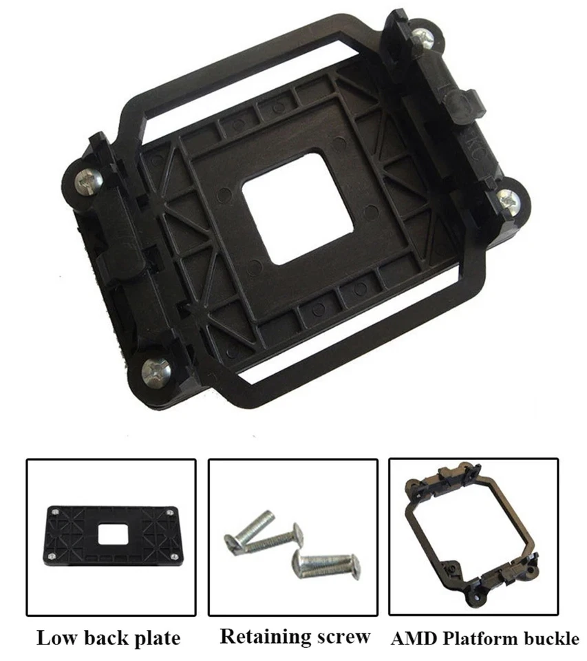 CPU Cooler Retention Bracket Mount For AMD Socket AM3 AM3+ AM2 AM2+ FM1 FM2 940 - Image 2 of 4