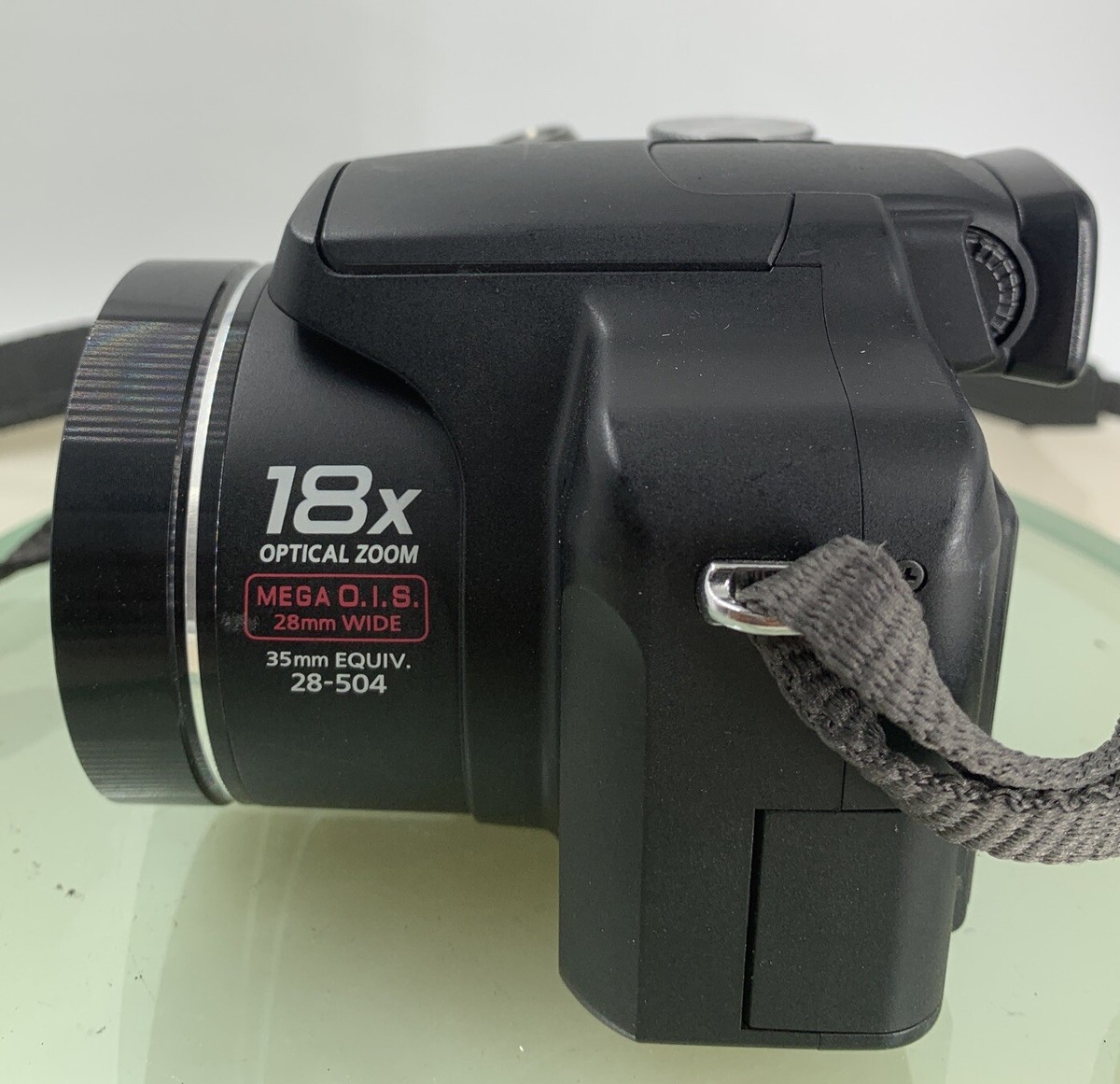 Panasonic LUMIX DMC-FZ18 8.1MP Digital Camera - Black for sale