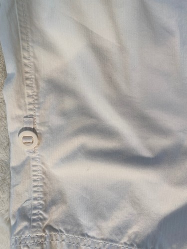 Eddie Bauer 10P Cotton Crop/Capri Pants Whie - Picture 5 of 5