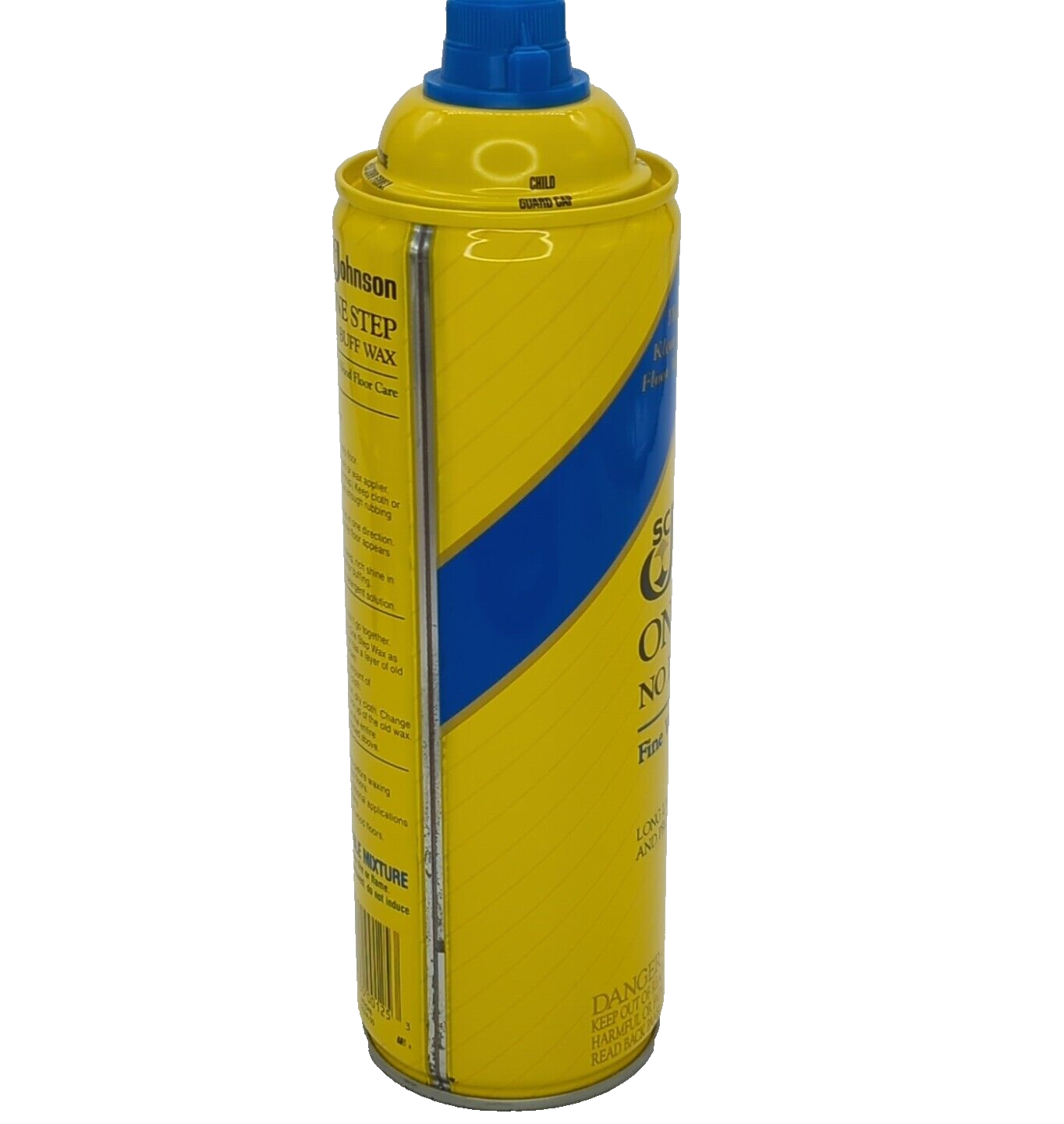 Johnson One Step No Buff Wax Fine Wood Floor Care 22 fl oz Can actual