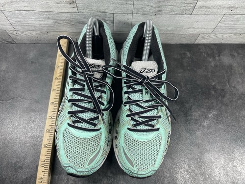 ASICS Gel-Kayano 21 Sneakers Women 7.5 M Running Shoes Gray Blue Athletic TH47Q - Picture 6 of 21