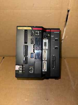 KEYENCE CV-X422F VISION SYSTEM CONTROLLER + CA-DC40E, 24-VDC, USED! MAKE OFFER!