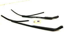 2011-2018 AUDI A8 L D4 FRONT WINDSHIELD WIPER ARMS W/ BLADES OEM.