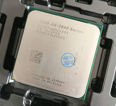 AMD A8-Series A8-3870K 3 GHz Quad-Core CPU Processor AD3870WNZ43GX Socket FM1
