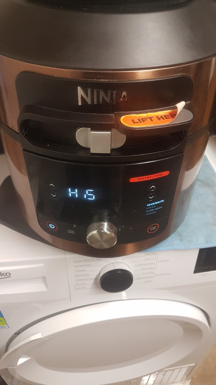 Ninja Deluxe Black & Copper Edition Foodi MAX 15in1 SmartLid Multi