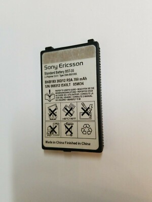 Bst 35 Sony Ericsson Battery For K700i T226 T230 T237 Z0 Z500a 3 7v 700mah Ebay