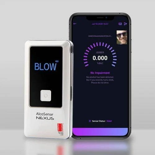 Alcosense® Nexus Personal Breathalyser With Bluetooth Mobile App AS3547 - Picture 4 of 6