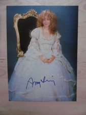 Amy Irving Autogramm signed A4 Magazinbild 