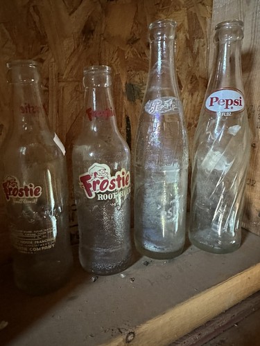 2Vintage Frostie Root Beer Clear 2 Pepsi Clear Camden Nj