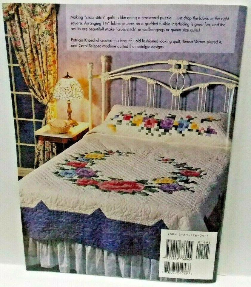 Lot 4 Quilting Books May Basket Stars Omnigrid Cross Stitch Quilt in a Day Burns - Image 3 of 4