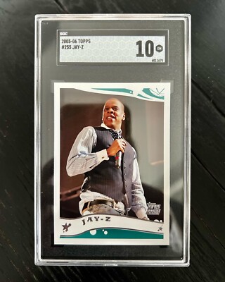 その他 jo 2005-06 Topps #255 Jay-Z RC SGC 10 GEM MINT Rookie Card 🔥 | eBay