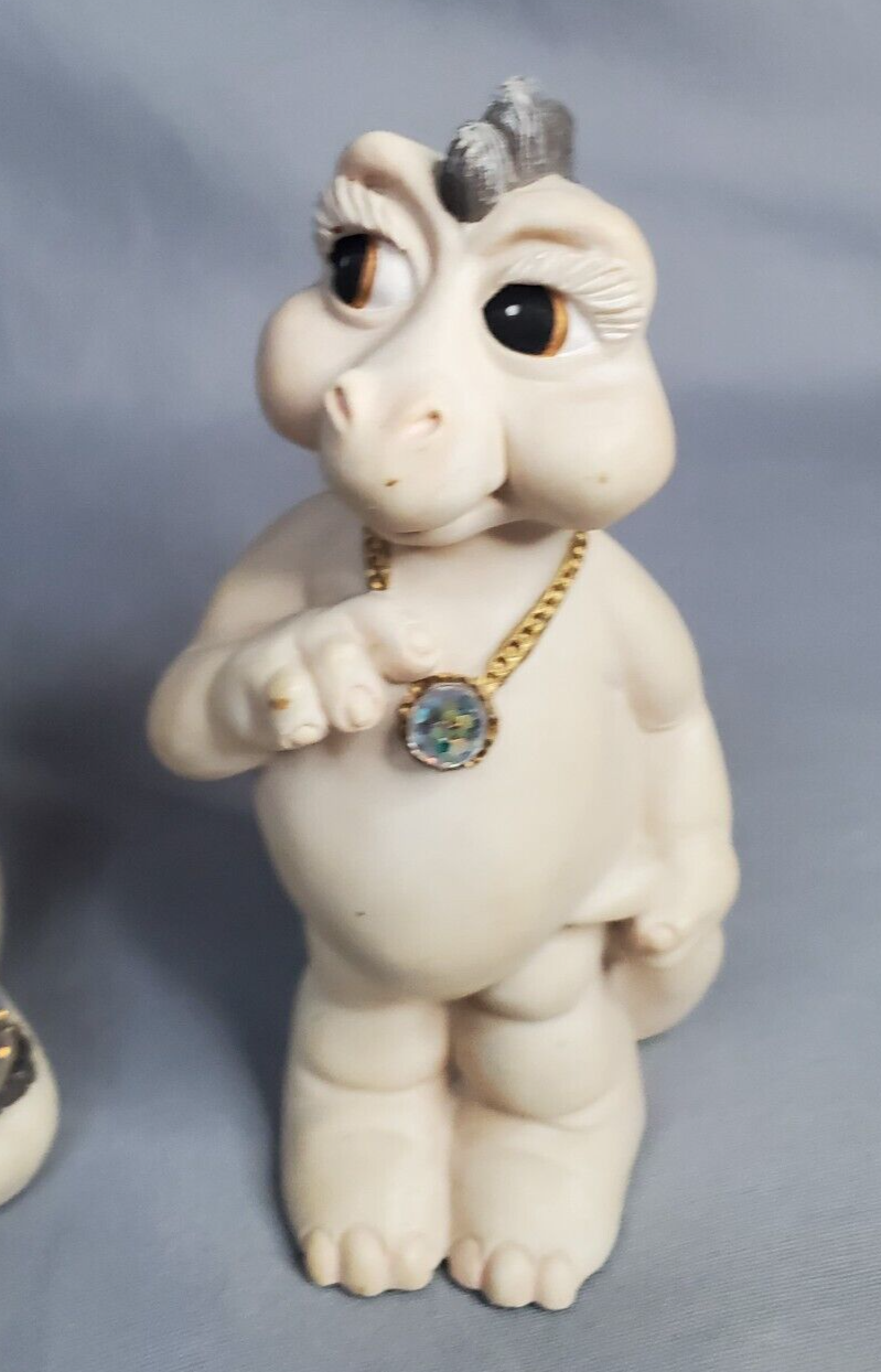 The World of Krystonia Dragons Shadra and Owhey Swarovski Crystal