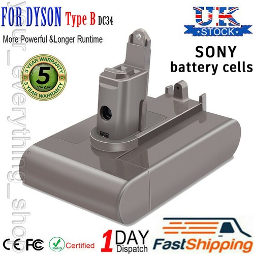 New Type B Battery For Dyson DC31 DC34 