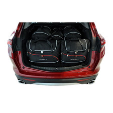 KJUST 5 Taschen Kofferraum Set spez. für ALFA ROMEO STELVIO (949_) schwarz NEU