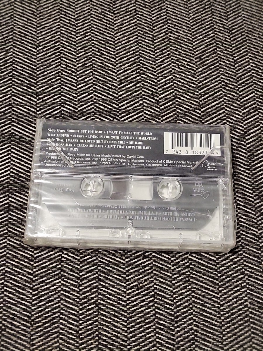 STEVE MILLER - Living in the 20th Century - Cassette - NEW