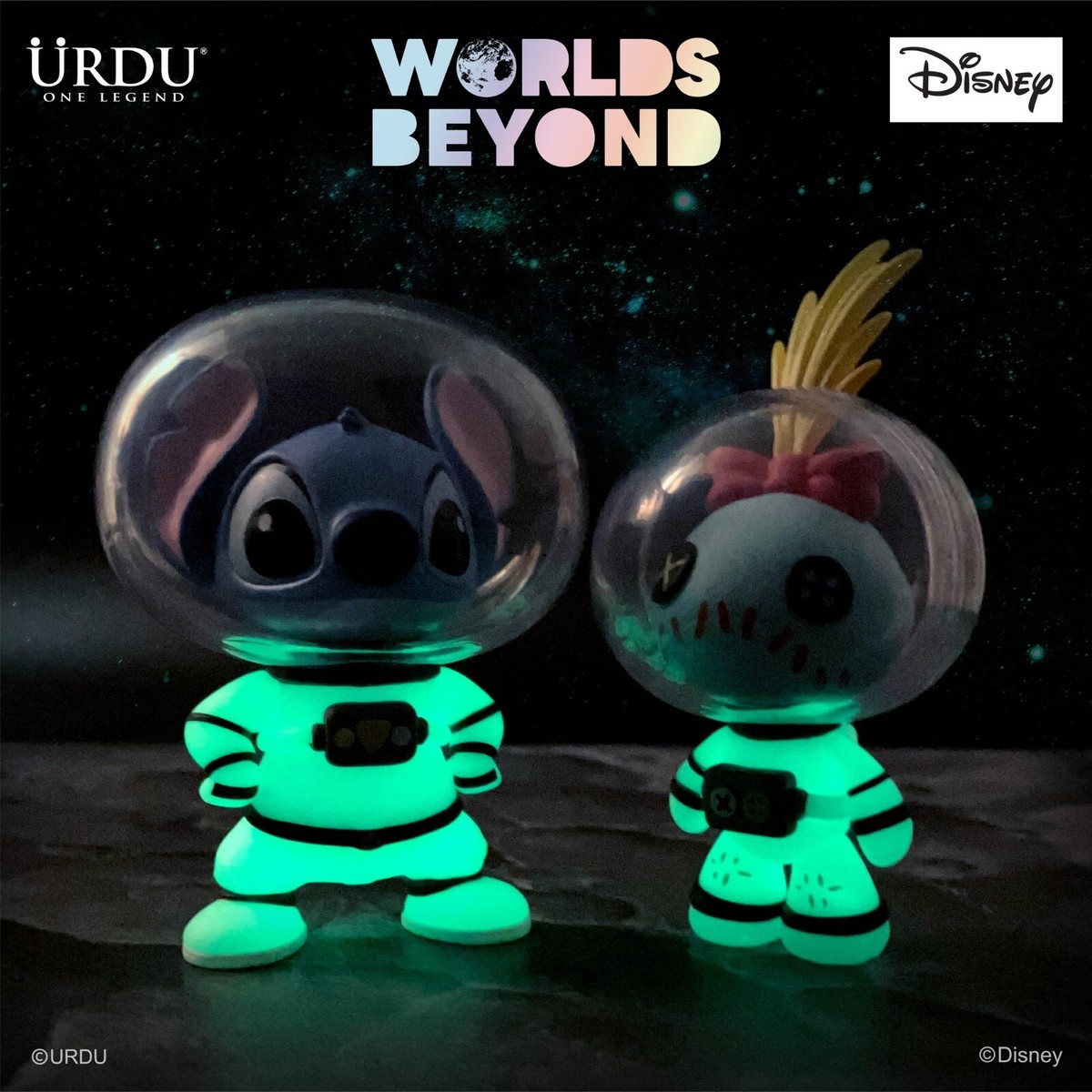 URDU FUKUHEYA Disney Worlds Beyond Blind Box Series 2 Stitch