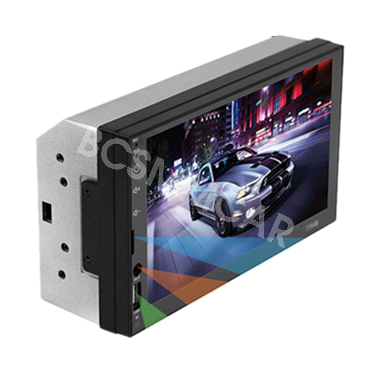 7in Bluetooth Double Din Car Radio with Touch Screen MP5 USB FM Mirror Link