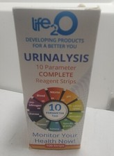 Life2O ULTRA-10 Full-Panel Check-Up Urine Tests - 100 Strips Urinalysis Testing