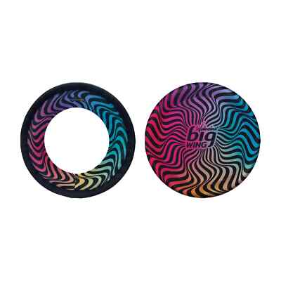 Waboba BigWing & BigRing Frisbee Combo Pack, Fabric Frisbee 2 Pack