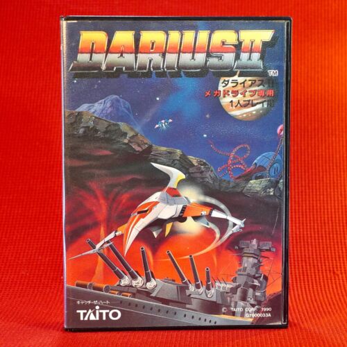 Lot 7 Sega Mega Drive Shooting Tatsujin Aleste Darius Phelios Harrier Darwin JP - Picture 13 of 36
