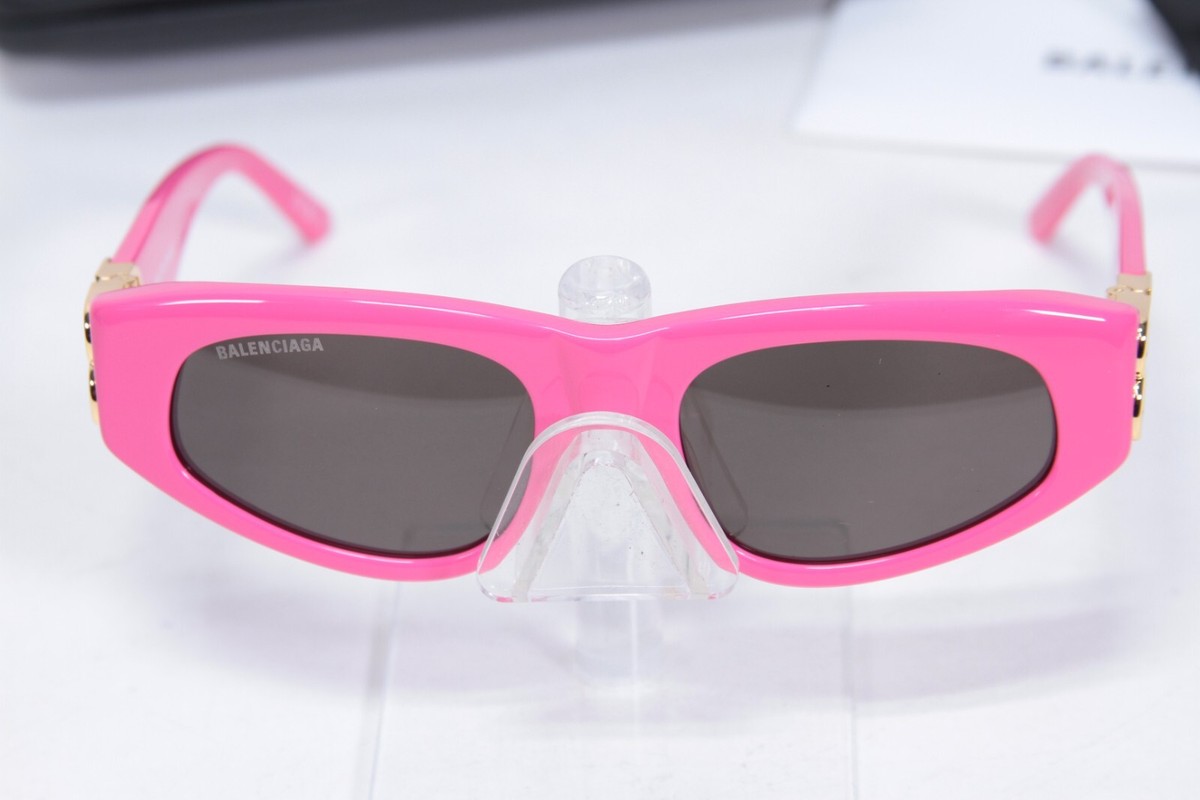 NEW Balenciaga Sunglasses Pink Gold BB0095S 006 53/19/135 | eBay display picture 1