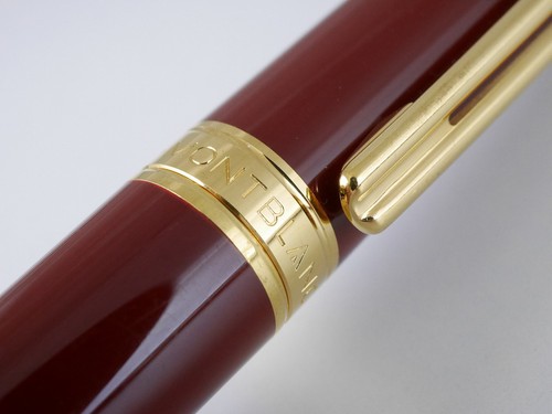 montblanc noblesse oblige red gt fountain pen m