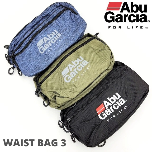 Abu Garcia Waist Bag 3 Korean Design Fishing Bag Outdoor Hiking Choose Yr  Color!