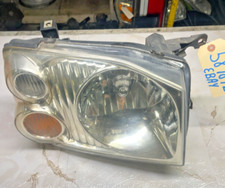 Fits 2001-2004 Nissan Frontier Right Headlamp Passenger Side Chrome Housing Oem