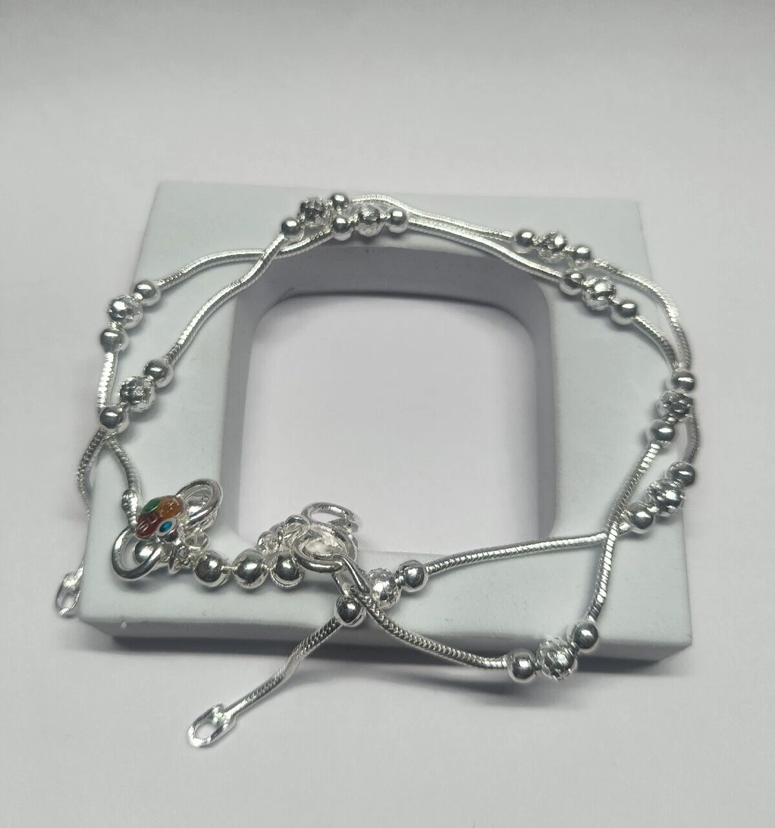 Payal for girls silver sale