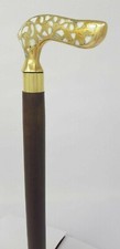 Designer Handle Walking Cane Vintage Stick Gift Derby Brass Handle Antique Style
