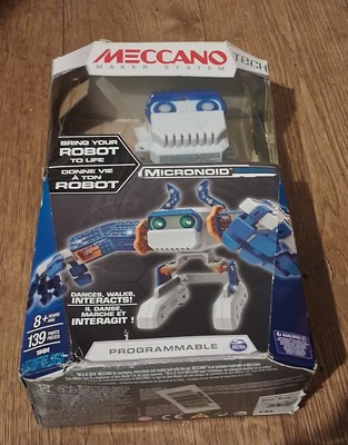 Meccano Maker System Mikronoid Basher Spin Master Roboter   Alien Spielzeug interaktiv