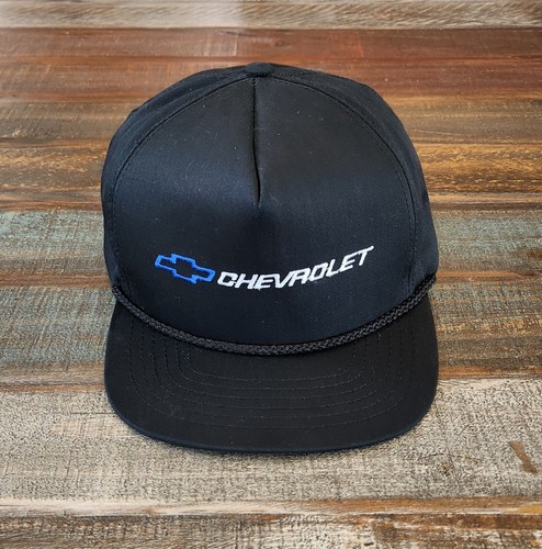 Casquette Snapback Chevrolet Racing Brodée - Noir/rouge - Vintage - Réglable