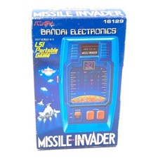 Bandai Missile Invader LSI Portable Game Boxed Retro Vintage