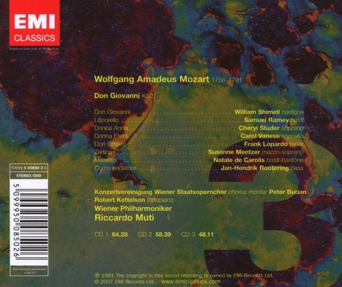 Mozart - Don Giovanni - 3 CD Set - New Sealed - New Sealed Condition - Picture 2 of 2